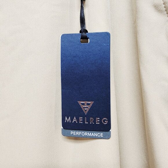 Maelreg Mens Performance Proflex Chino Pants  42x34 Beige - Picture 4 of 10